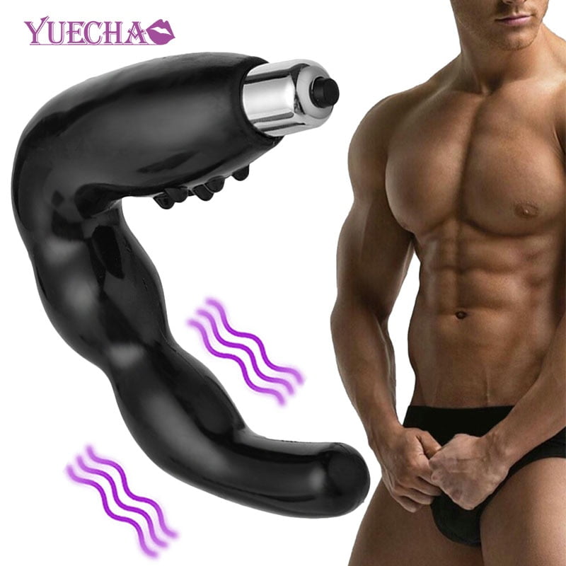 YUECHAO Vibrating Prostate Massager Male Masturbator...